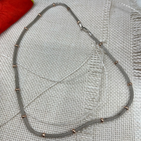 Vintage 925 Sterling Silver MILOR Italy Necklace – Estate Collection - Picture 8 of 14
